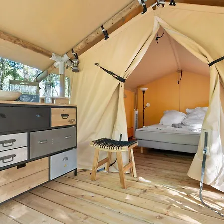 24.tente Safari Dordogn Clim Option Campingplads *
